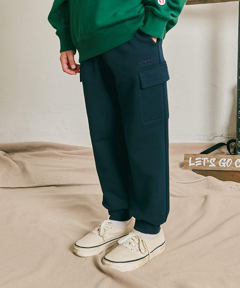 카고 스웨트 조거 팬츠 (네이비) OD233BPT03_NVY