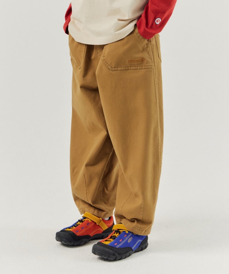 코튼 벌룬 팬츠 (베이지) OD243BPT08_BEI