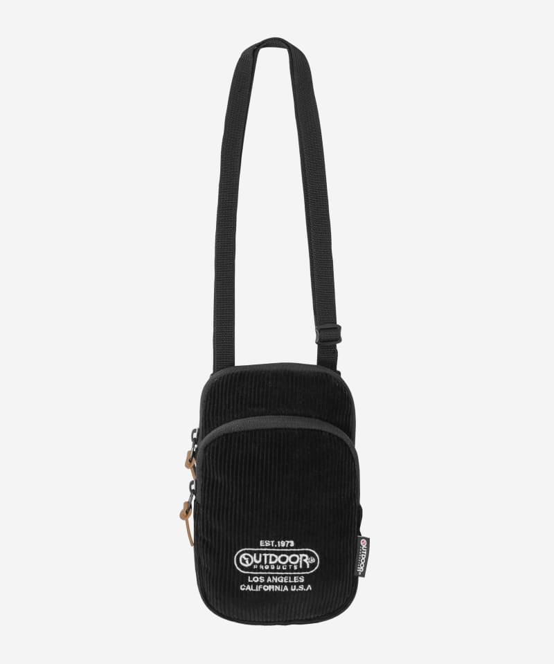 코듀로이 핸드폰 백 (블랙) OD255AAB03_BLK
